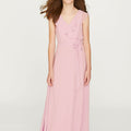 Flutter Sleeve Chiffon Junior Bridesmaid Dress Madeline Gardner
