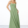 Simple Chiffon Bridesmaid Dress Madeline Gardner