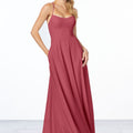 Simple Chiffon Bridesmaid Dress Madeline Gardner
