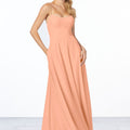 Simple Chiffon Bridesmaid Dress Madeline Gardner