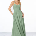 Simple Chiffon Bridesmaid Dress Madeline Gardner