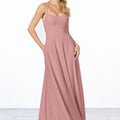 Simple Chiffon Bridesmaid Dress Madeline Gardner