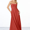 Simple Chiffon Bridesmaid Dress Madeline Gardner