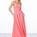 Simple Chiffon Bridesmaid Dress Madeline Gardner