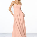 Simple Chiffon Bridesmaid Dress Madeline Gardner