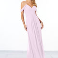 Cold-Shoulder Chiffon Bridesmaid Dress Madeline Gardner