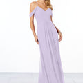 Cold-Shoulder Chiffon Bridesmaid Dress Madeline Gardner