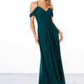 Cold-Shoulder Chiffon Bridesmaid Dress Madeline Gardner
