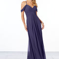 Cold-Shoulder Chiffon Bridesmaid Dress Madeline Gardner