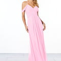 Cold-Shoulder Chiffon Bridesmaid Dress Madeline Gardner