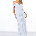 Cold-Shoulder Chiffon Bridesmaid Dress Madeline Gardner