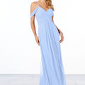 Cold-Shoulder Chiffon Bridesmaid Dress Madeline Gardner