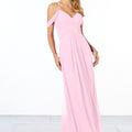 Cold-Shoulder Chiffon Bridesmaid Dress Madeline Gardner