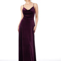 Lustrous Velvet Bridesmaid Dress Morilee