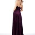 Lustrous Velvet Bridesmaid Dress Morilee