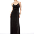 Lustrous Velvet Bridesmaid Dress Morilee