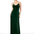 Lustrous Velvet Bridesmaid Dress Morilee
