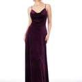 Lustrous Velvet Bridesmaid Dress Morilee