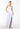 Chiffon Bridesmaid Dress with Front Slit and Keyhole Back Madeline Gardner