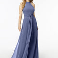 Halterneck Chiffon Jumpsuit Madeline Gardner