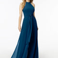 Halterneck Chiffon Jumpsuit Madeline Gardner