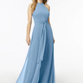 Halterneck Chiffon Jumpsuit Madeline Gardner