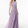 Halterneck Chiffon Jumpsuit Madeline Gardner