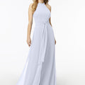 Halterneck Chiffon Jumpsuit Madeline Gardner