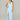 V Neck Chiffon Bridesmaid Dress with Front Skirt Slit Madeline Gardner