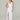 V Neck Chiffon Bridesmaid Dress with Front Skirt Slit Madeline Gardner