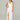 V Neck Chiffon Bridesmaid Dress with Front Skirt Slit Madeline Gardner