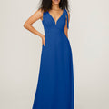 Chiffon Bridesmaid Dress with Tied Straps Madeline Gardner