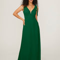 Chiffon Bridesmaid Dress with Tied Straps Madeline Gardner