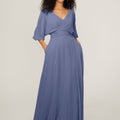 Chiffon Bridesmaid Dress with Ruched Waist Madeline Gardner