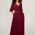 Chiffon Bridesmaid Dress with Ruched Waist Madeline Gardner