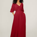 Chiffon Bridesmaid Dress with Ruched Waist Madeline Gardner