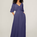 Chiffon Bridesmaid Dress with Ruched Waist Madeline Gardner