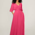 Chiffon Bridesmaid Dress with Ruched Waist Madeline Gardner
