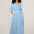 Chiffon Bridesmaid Dress with Ruched Waist Madeline Gardner
