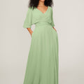 Chiffon Bridesmaid Dress with Ruched Waist Madeline Gardner
