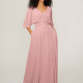 Chiffon Bridesmaid Dress with Ruched Waist Madeline Gardner