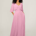 Chiffon Bridesmaid Dress with Ruched Waist Madeline Gardner