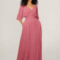 Chiffon Bridesmaid Dress with Ruched Waist Madeline Gardner