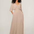 Chiffon Bridesmaid Dress with Ruched Waist Madeline Gardner
