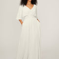 Chiffon Bridesmaid Dress with Ruched Waist Madeline Gardner