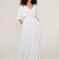 Chiffon Bridesmaid Dress with Ruched Waist Madeline Gardner
