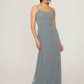 Scoop Neck Chiffon Bridesmaid Dress Madeline Gardner
