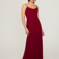 Scoop Neck Chiffon Bridesmaid Dress Madeline Gardner