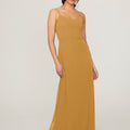 Scoop Neck Chiffon Bridesmaid Dress Madeline Gardner