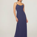 Scoop Neck Chiffon Bridesmaid Dress Madeline Gardner